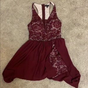 Maroon/Red dress